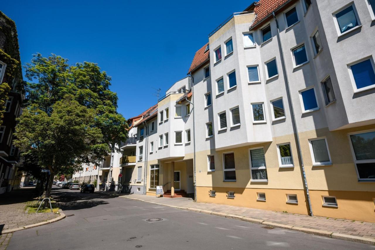 Schickes Einzimmerapartment nahe Uniklinik Magdeburg Exterior foto