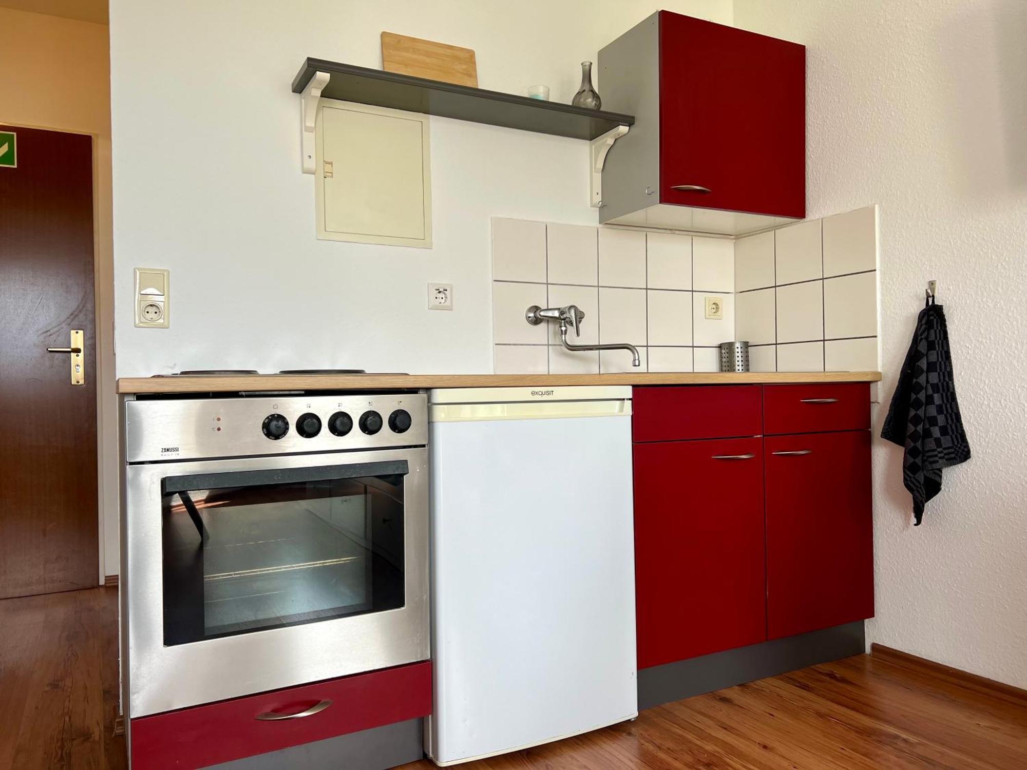 Schickes Einzimmerapartment nahe Uniklinik Magdeburg Exterior foto